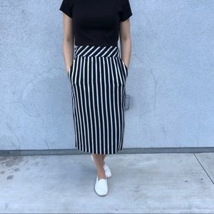 Pinstripe suit (Skirt Only)
